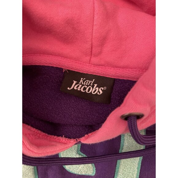 2021 Limited Karl Jacobs Originals Enchantment Adult XL Hoodie Multi Colorblock - Picture 5 of 10